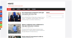 Desktop Screenshot of heatz.net