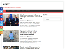 Tablet Screenshot of heatz.net